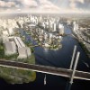 Docklands Study with Grimshaw Architects. Urban Analysis and Proposition for Docks of Melbourne Australia